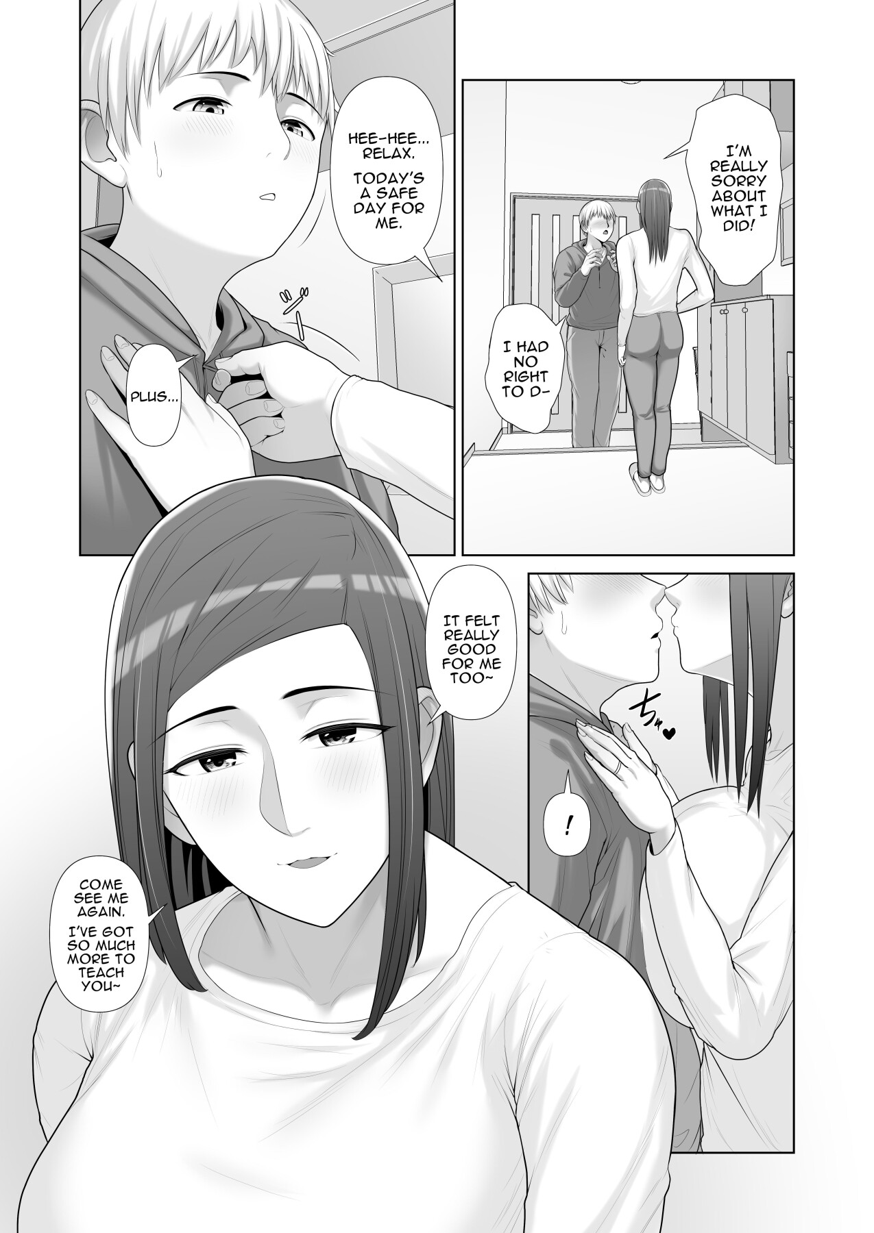 Hentai Manga Comic-My Friend's Mom Took My Virginity-Read-51